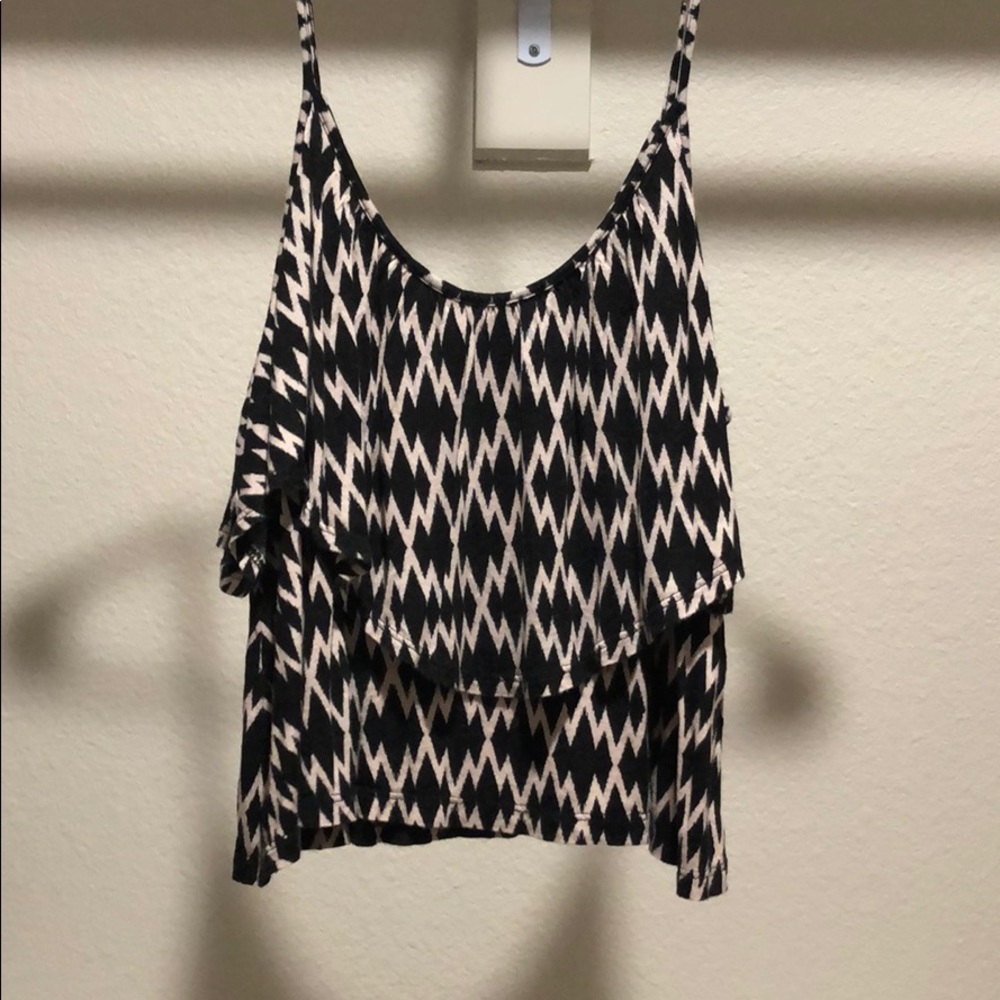 Spaghetti strap flowy tank top